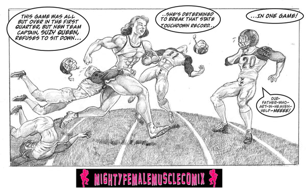 The Creature Who Got Beat Black And Blue At Femuscle Lagoon