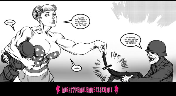 Ms. Liberty And The Guns Of War