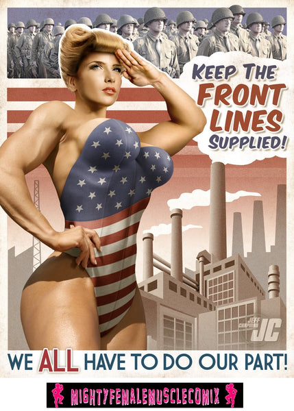 Ms. Liberty And The Guns Of War