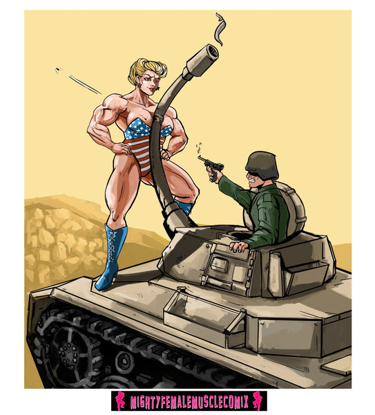 Ms. Liberty And The Guns Of War