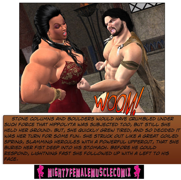 Hercules Verses The Amazons