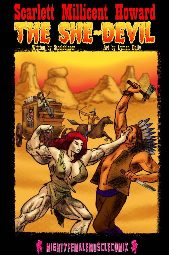 Scarlett Millicent Howard The She-Devil (Illustrated Text Story)