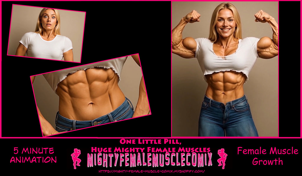 One Little Pill, Huge Mighty Female Muscles (Movie)