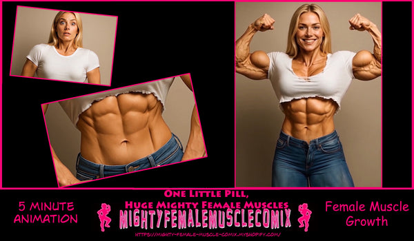 One Little Pill, Huge Mighty Female Muscles (Movie)