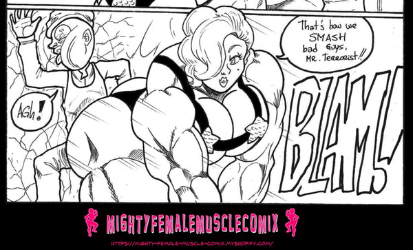 Marilyn Mon-Swole in She-Commando