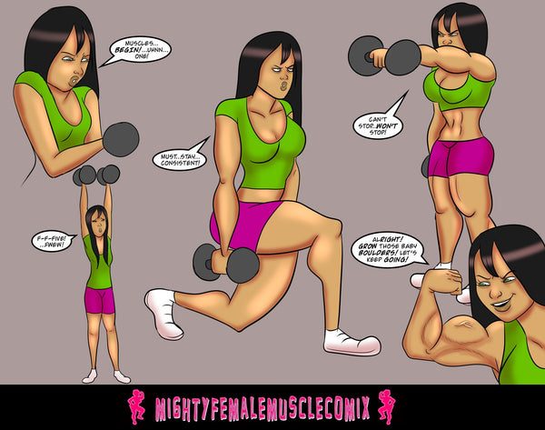 Female Muscle Funnies